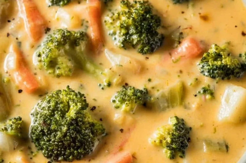 Delicious bowl of low calorie high protein soup, gluten-free and dairy-free.
