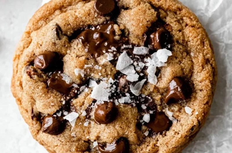 Delicious gluten free chocolate chip cookies on a rustic wooden table