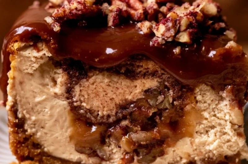 Delicious cheesecake varieties including Christmas and pecan pie cheesecake